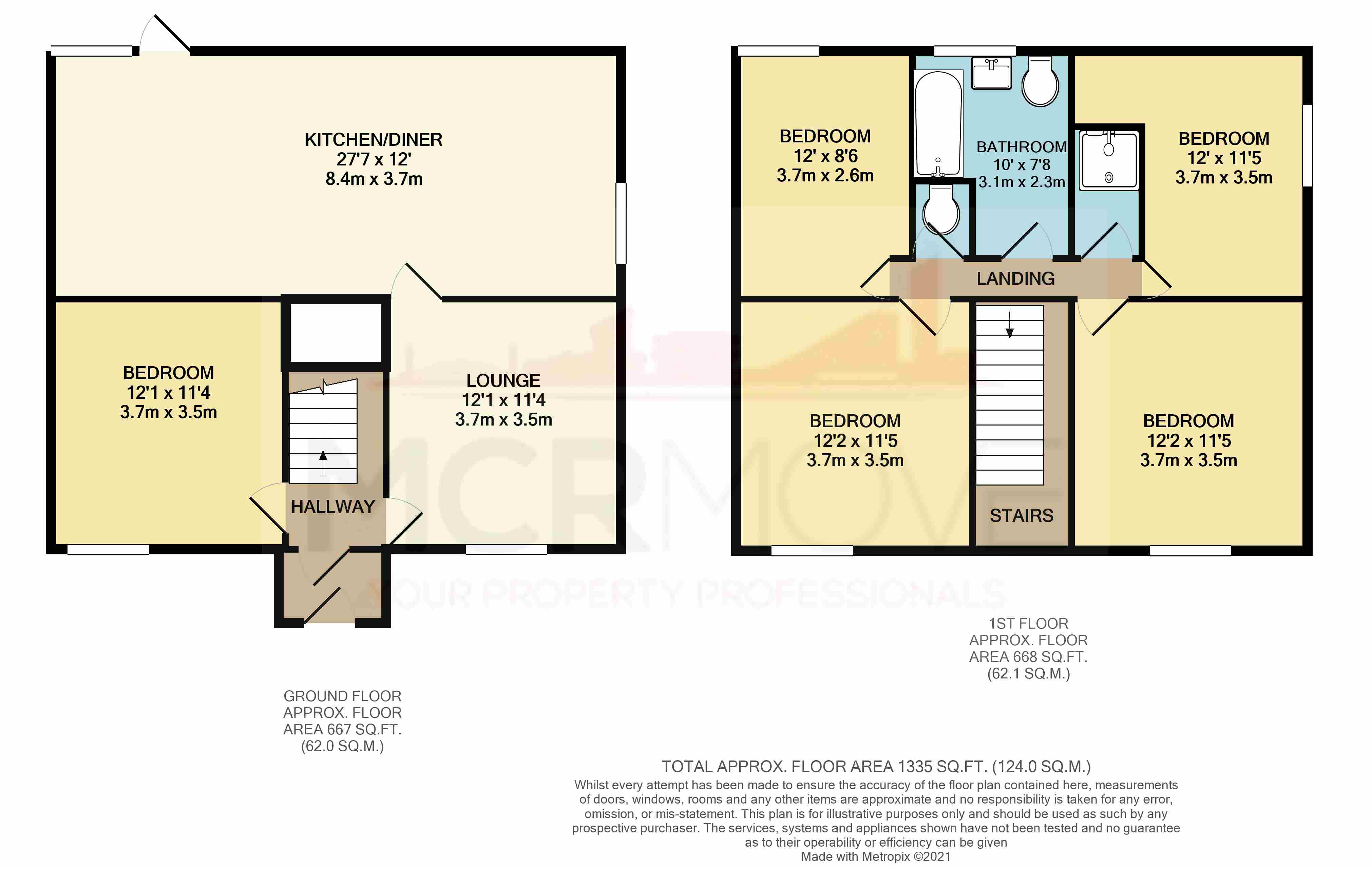 180, Ladybarn Lane, Manchester floorplan