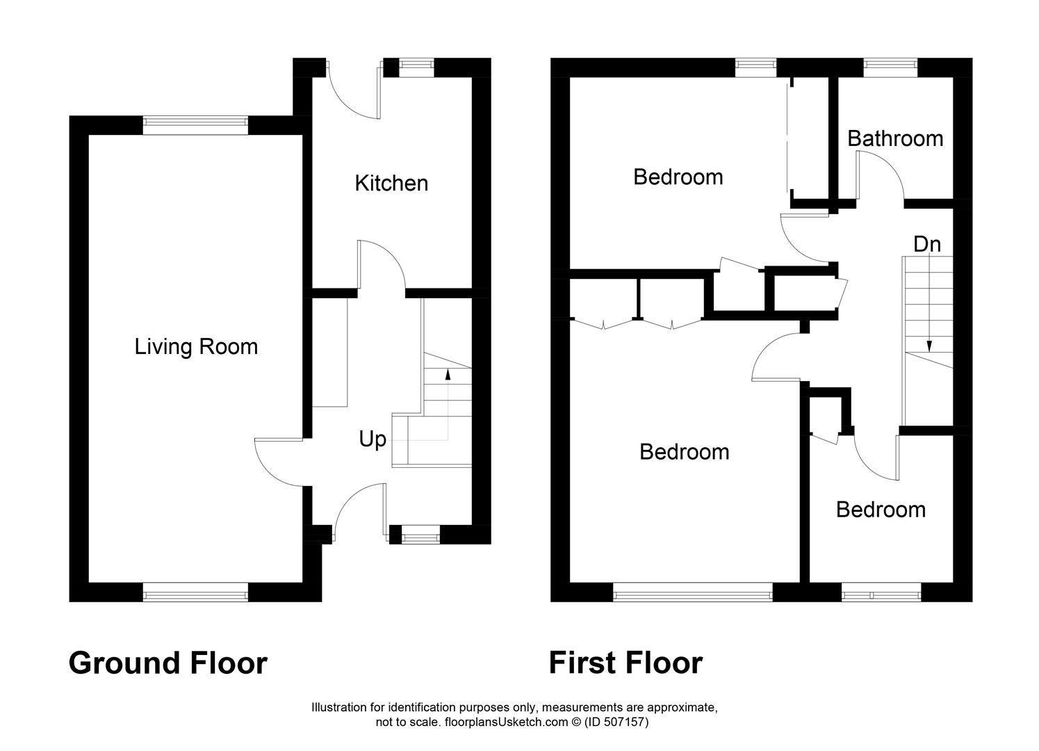 3 Bedrooms Terraced house for sale in Katrine Crescent, Kirkcaldy KY2