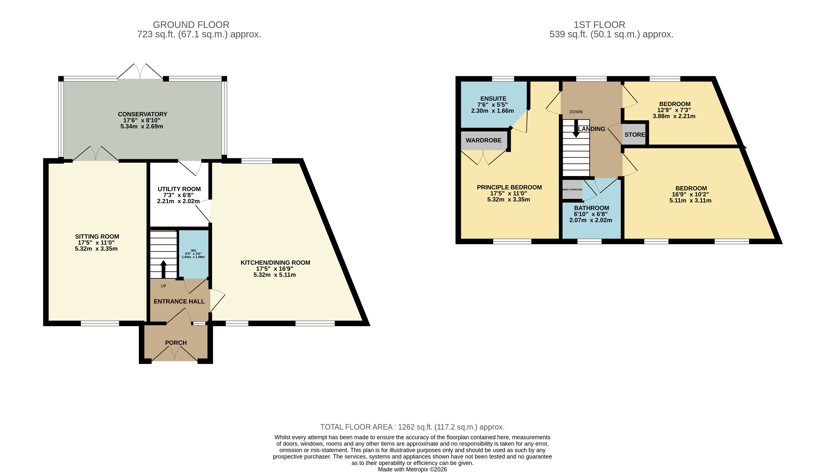 9, Meadow Place, Matlock floorplan
