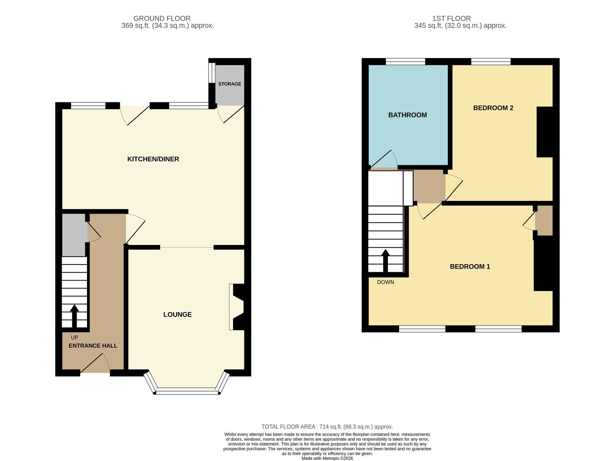 23 Britannia Street, Scarborough floorplan