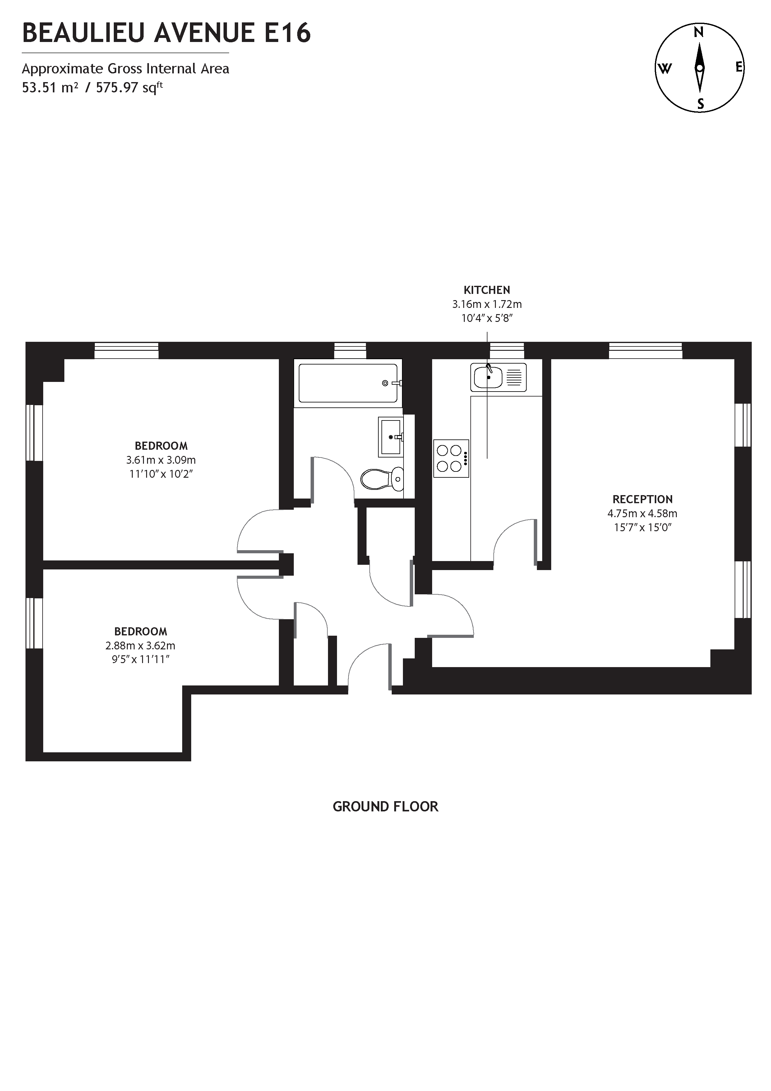 Parr House, London floorplan