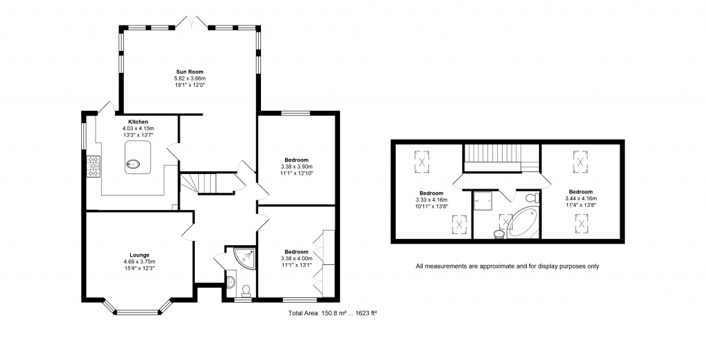 4 Bedrooms Semi-detached bungalow for sale in Brentham Crescent, Stirling FK8