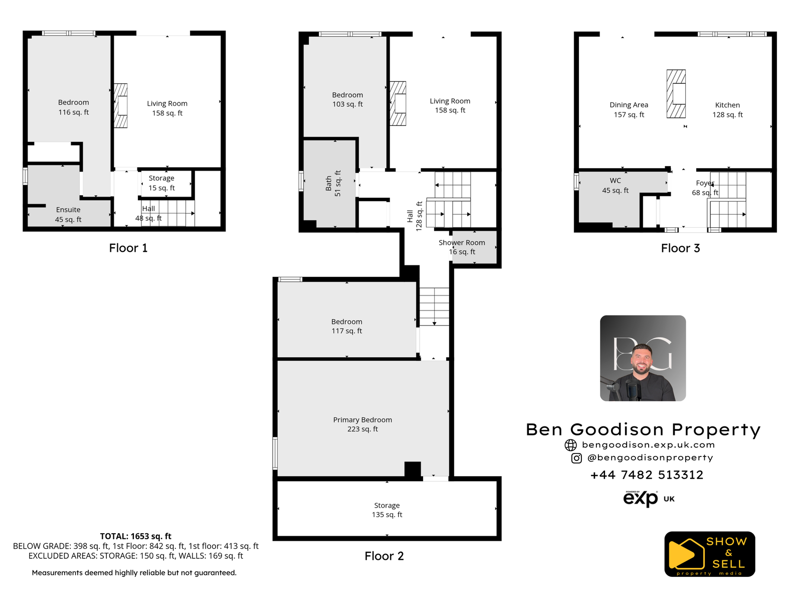 43, Kell Lane, Halifax floorplan