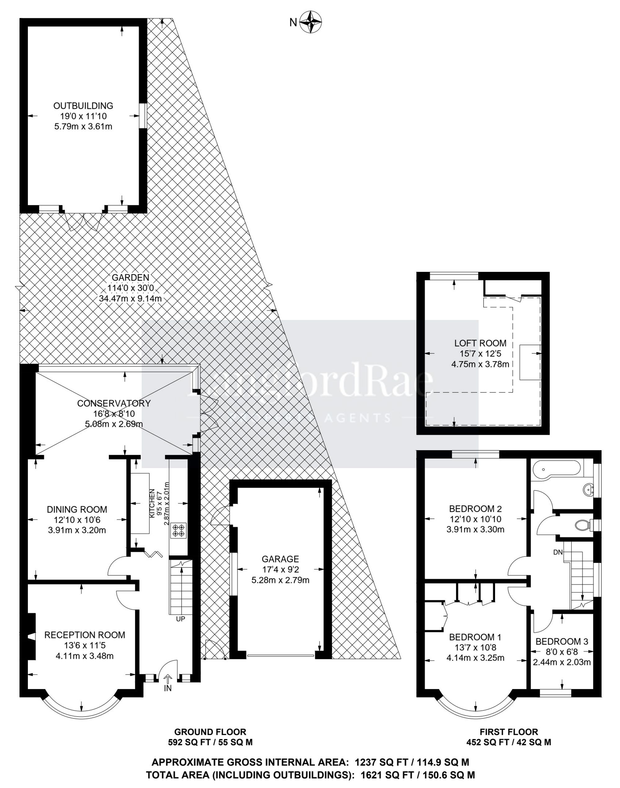 53 Repton Road, Orpington floorplan