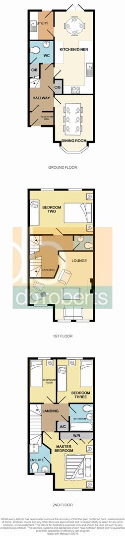 4 Bedrooms Terraced house for sale in Dorchester Drive, Muxton, Telford TF2