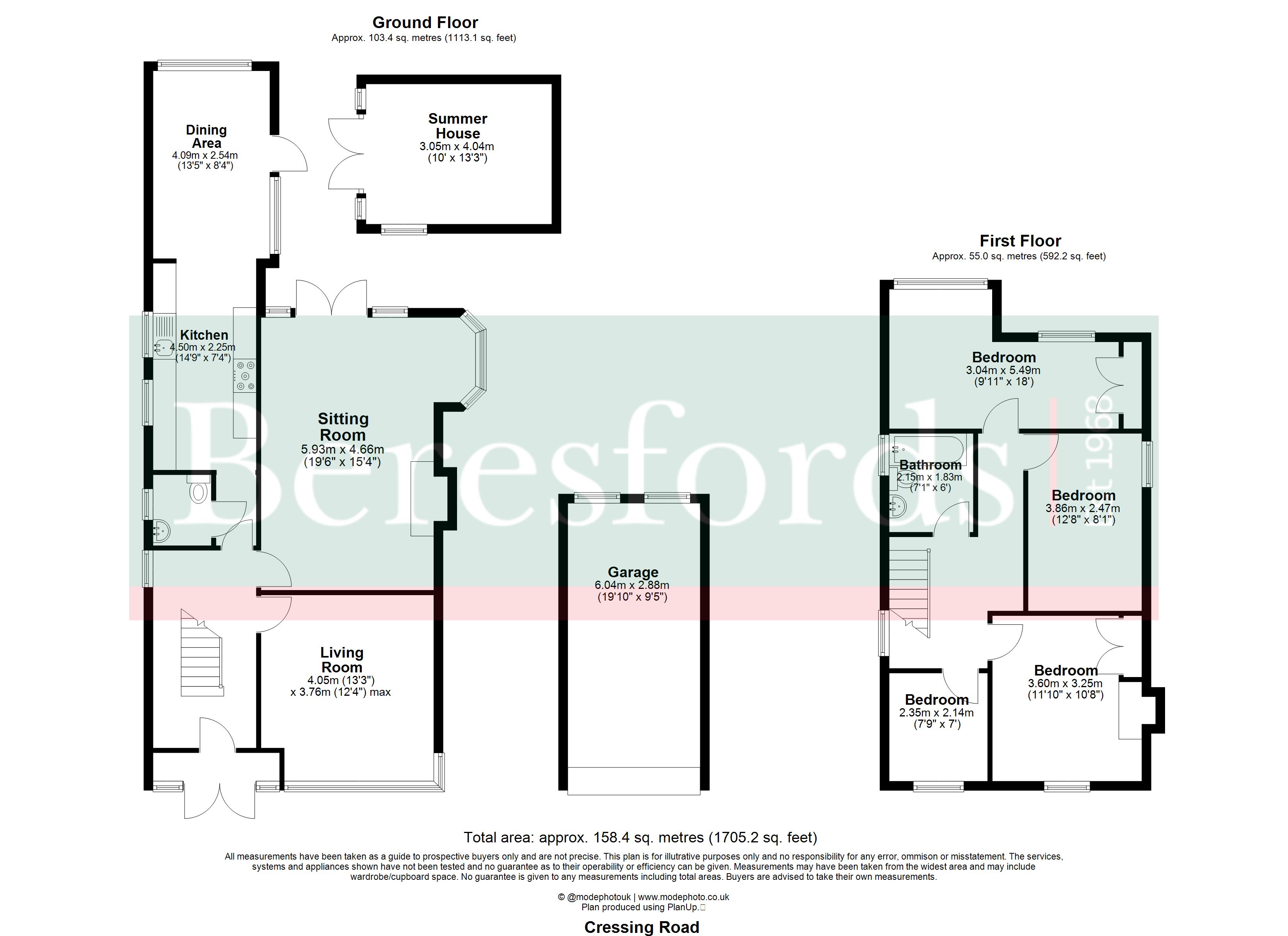 276, Cressing Road, Essex floorplan