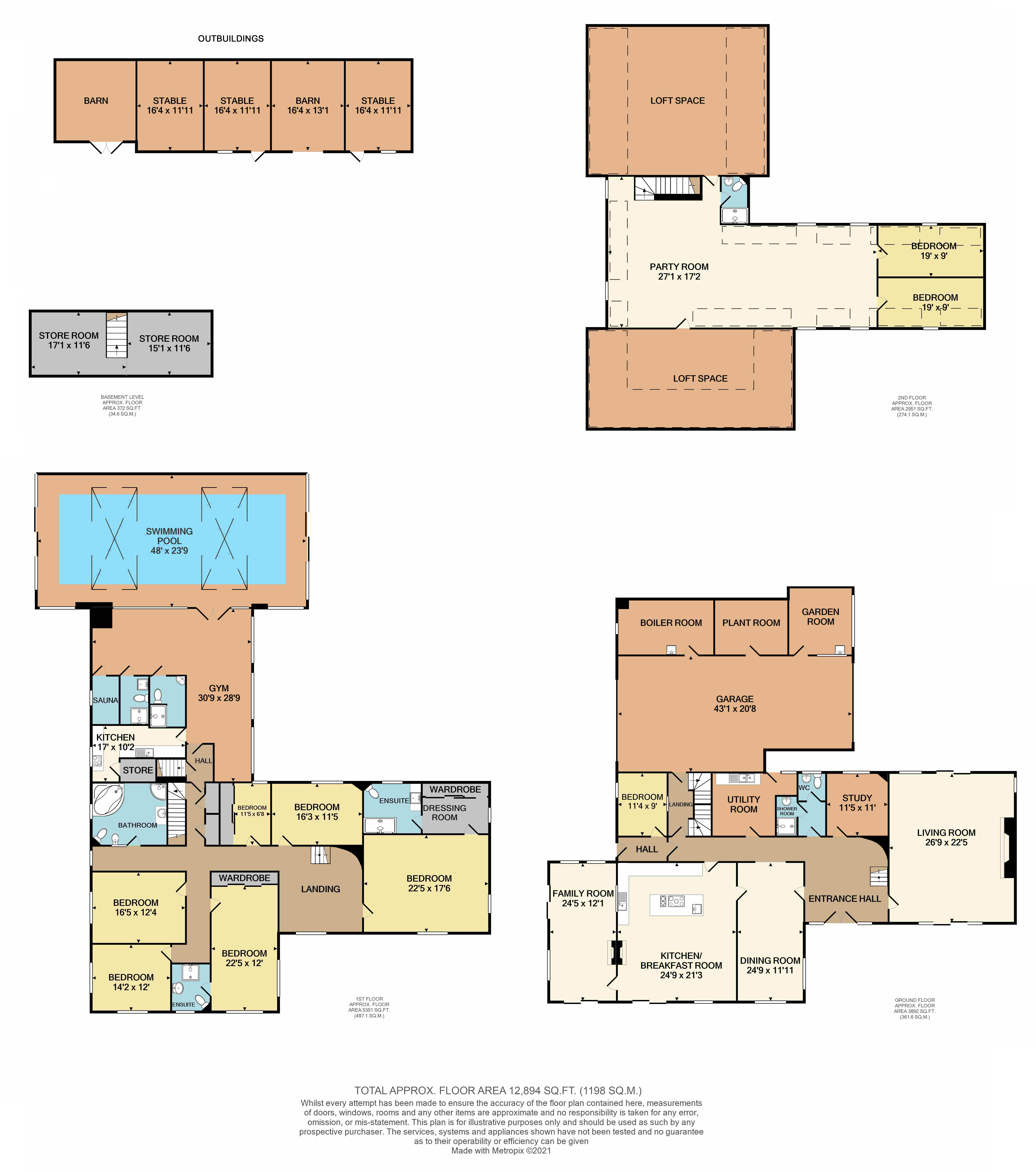 Oak Manor,, Iwade Road, Sittingbourne floorplan