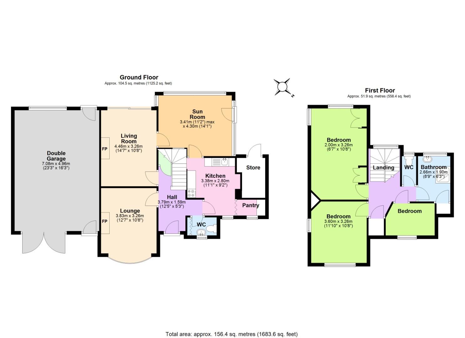 33, Stanton Lane, Nottingham floorplan