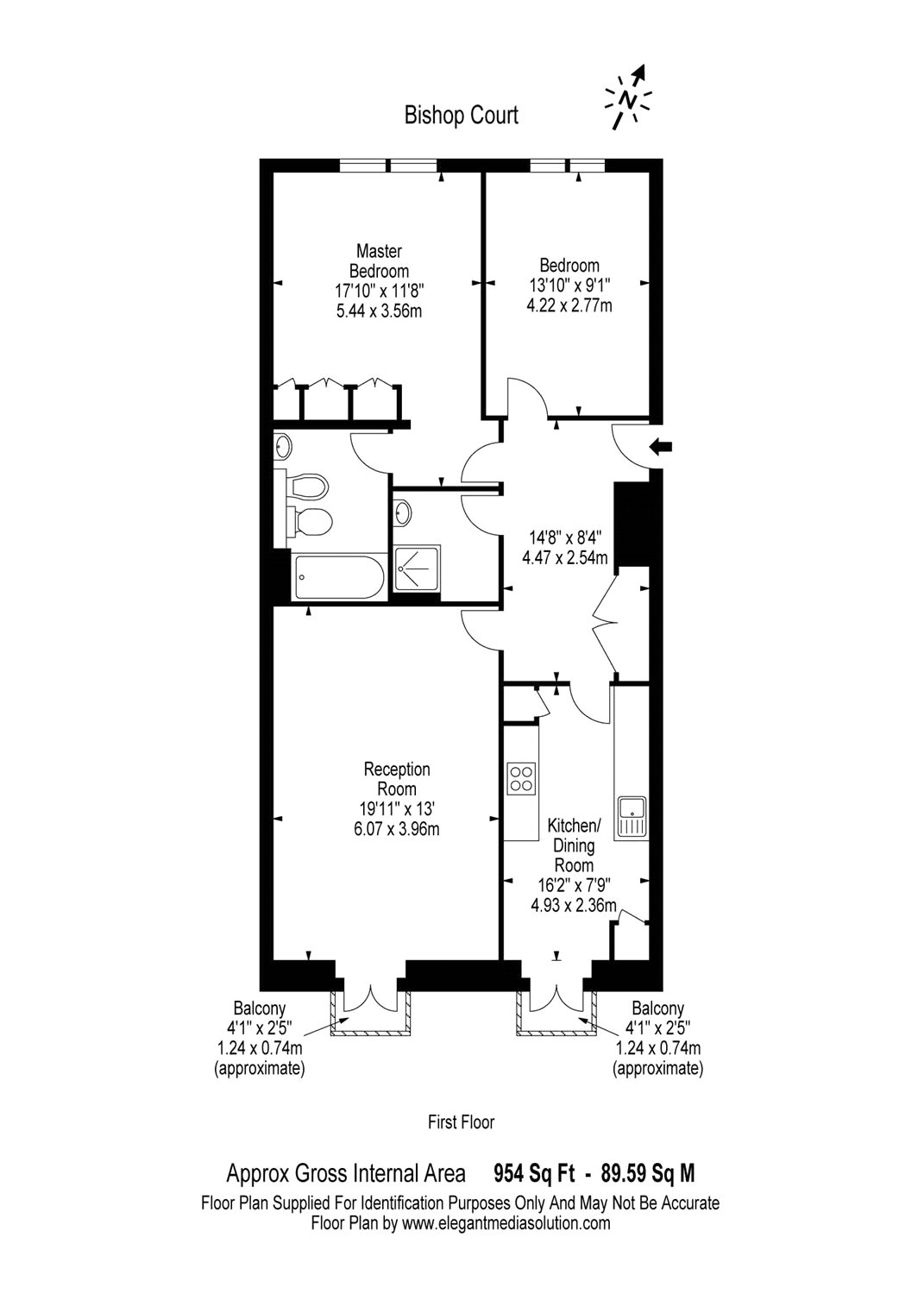 2 Bedrooms Flat for sale in Bishops Court, London W2