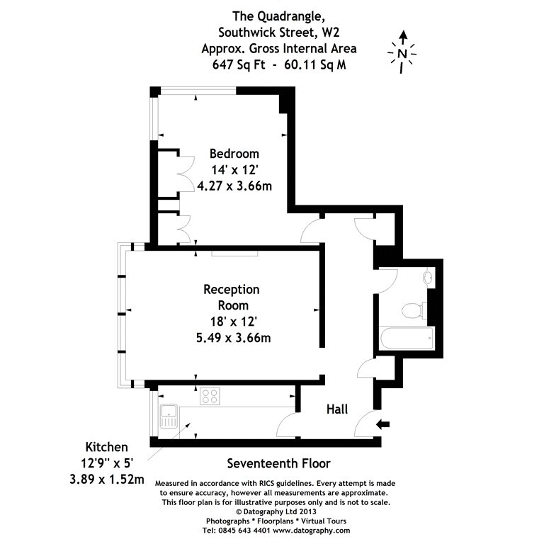Quadrangle Tower, Cambridge Square floorplan