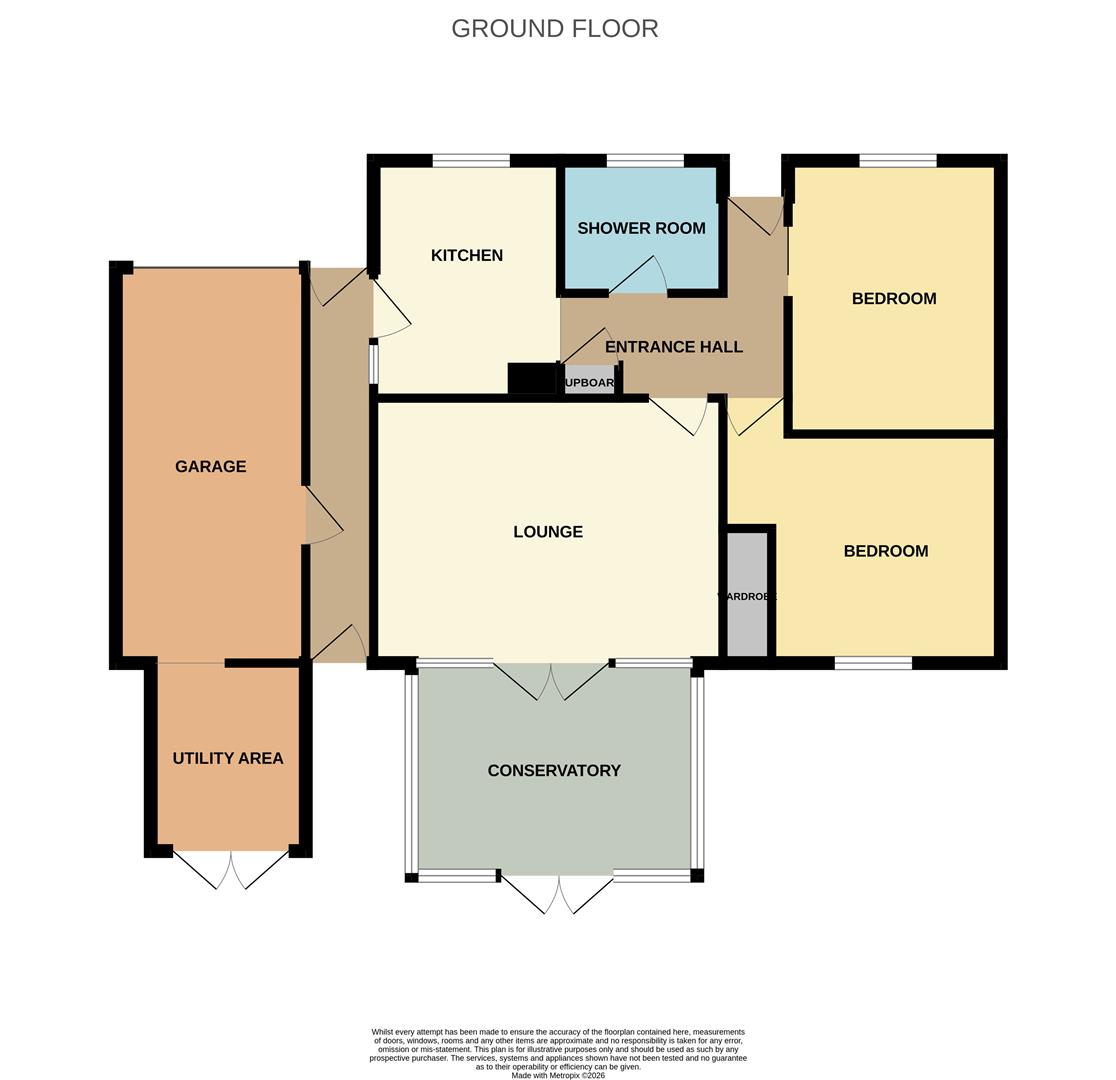2, East Ride, Brent Knoll floorplan