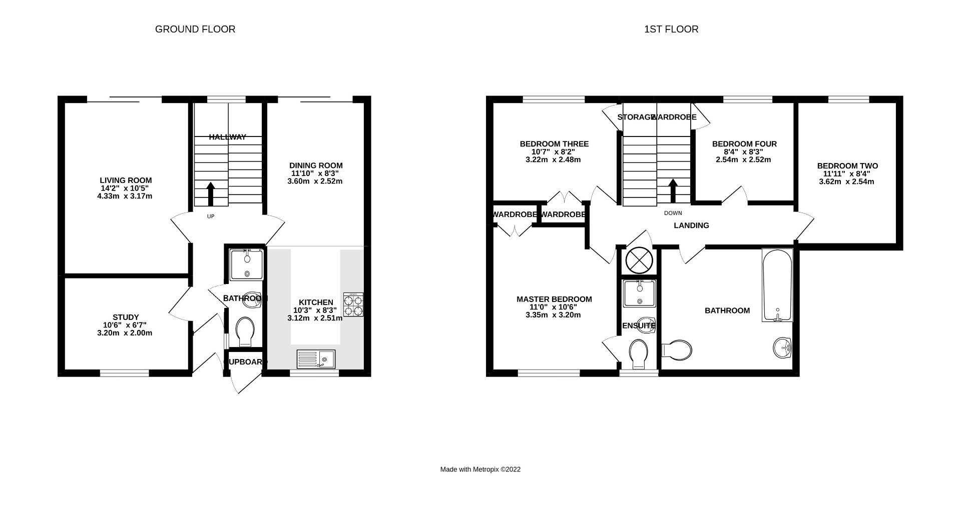 14, Vandyke, Bracknell floorplan