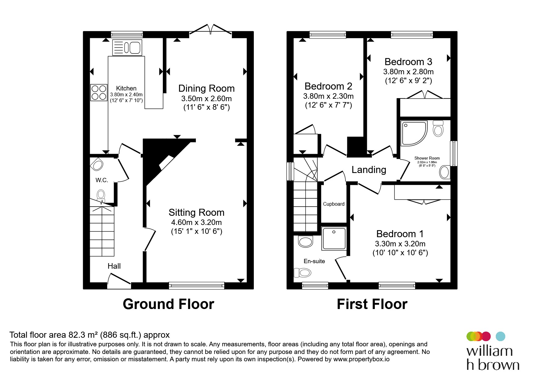 The Pink House, Cherry Tree Close, Eye floorplan