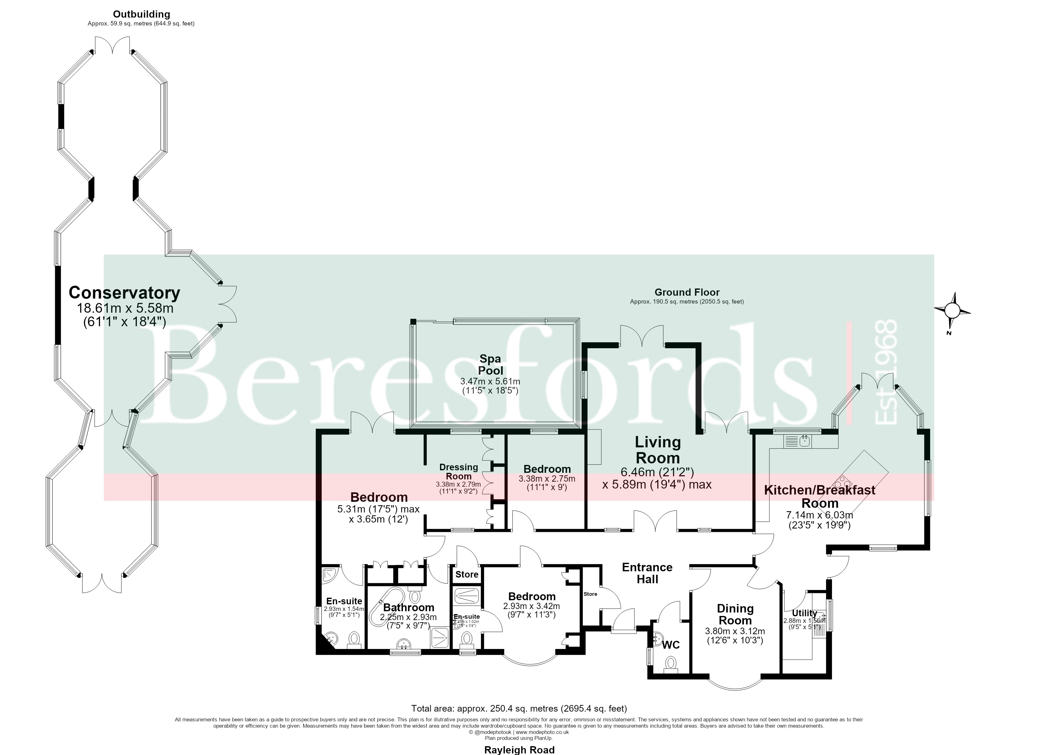 649, Rayleigh Road, Brentwood floorplan