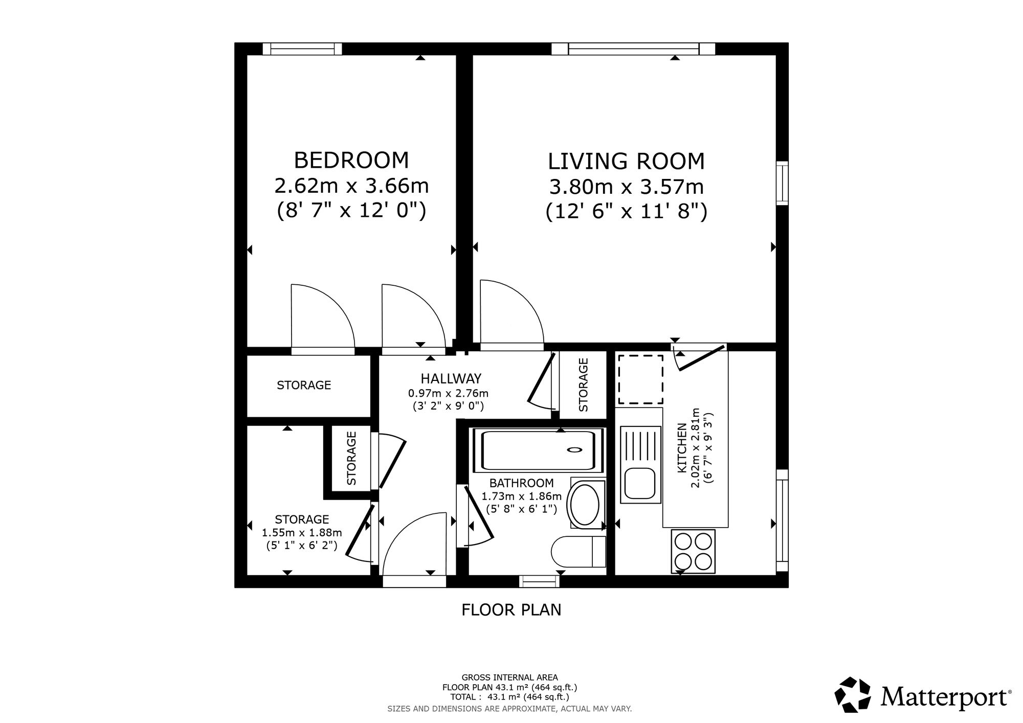 36 Towerhill Road, Flat 2/4, Knightswood, Glasgow, Glasgow floorplan