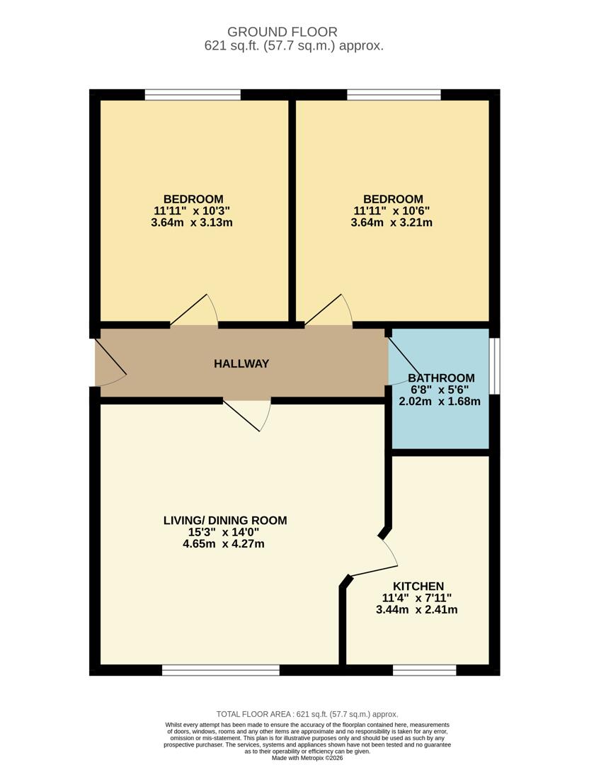 4, 153, High Street, Kettering floorplan