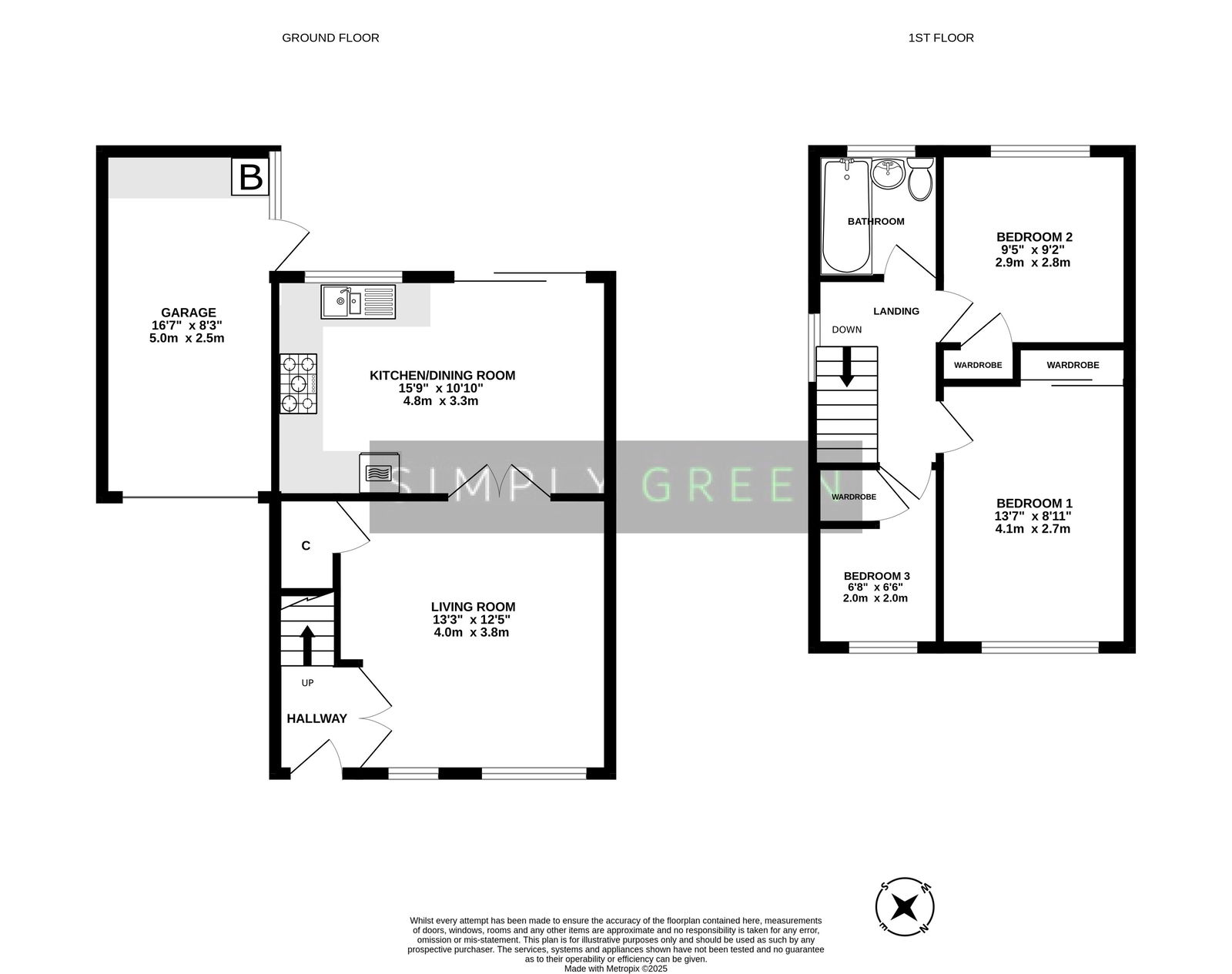 85, Longfield Avenue, Newton Abbot floorplan