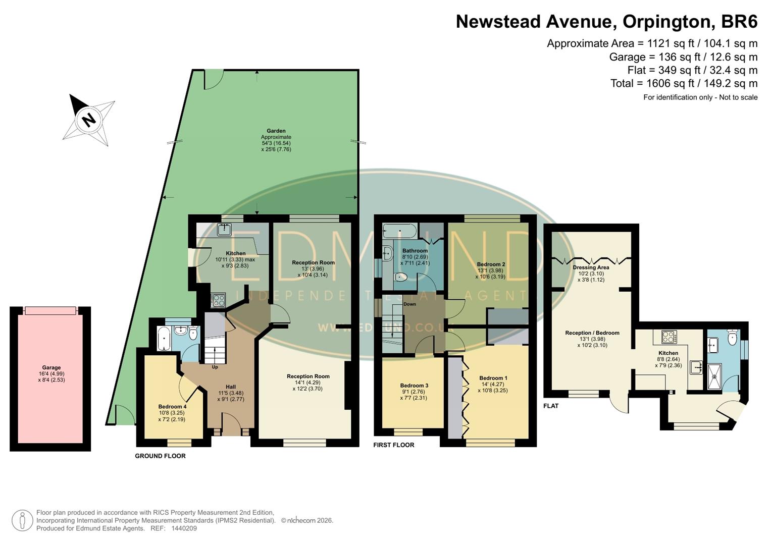 45, Newstead Avenue, Orpington floorplan