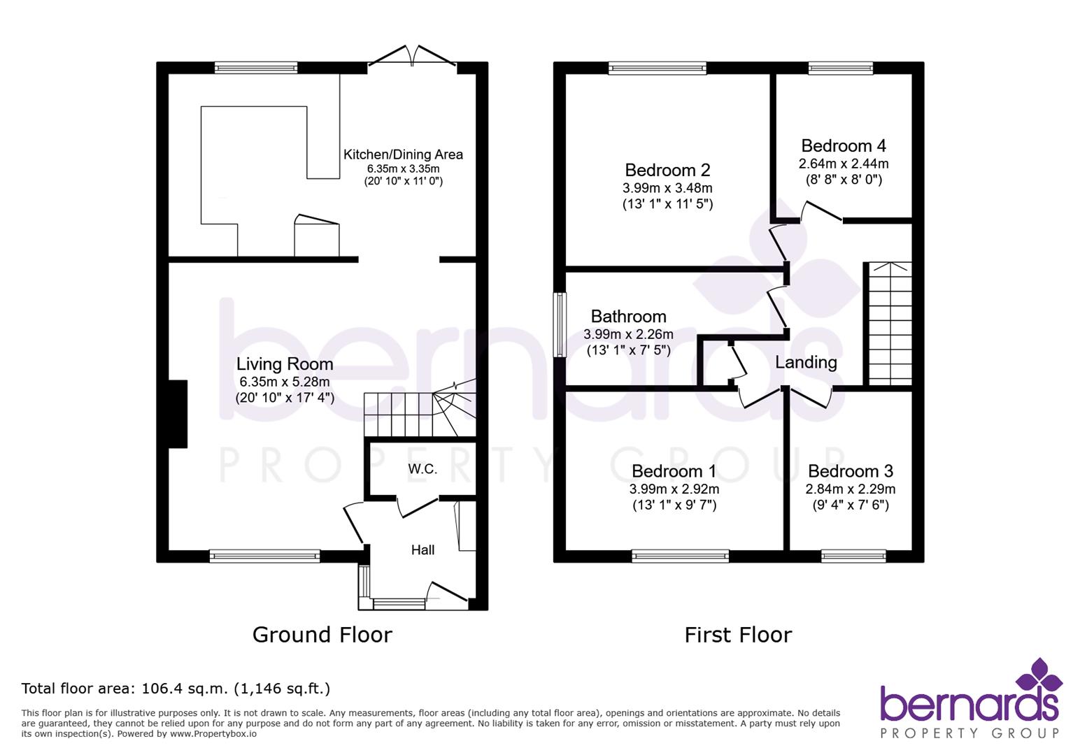 20, Lodge Gardens, Gosport floorplan