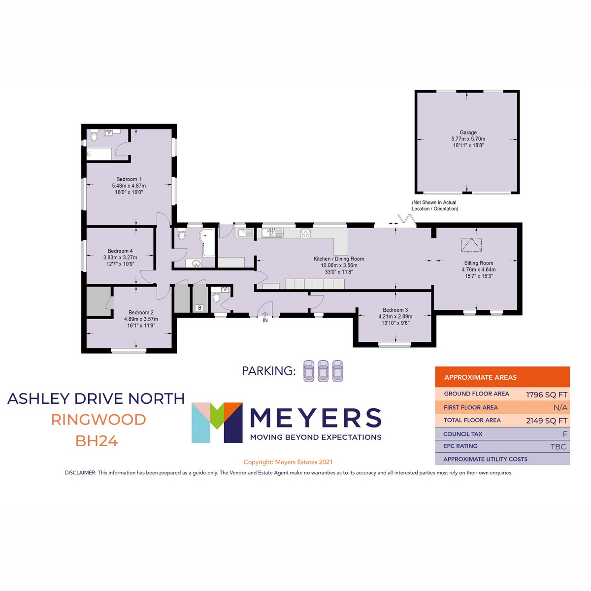 Ashley Drive North, Ashley Heath, Ringwood floorplan