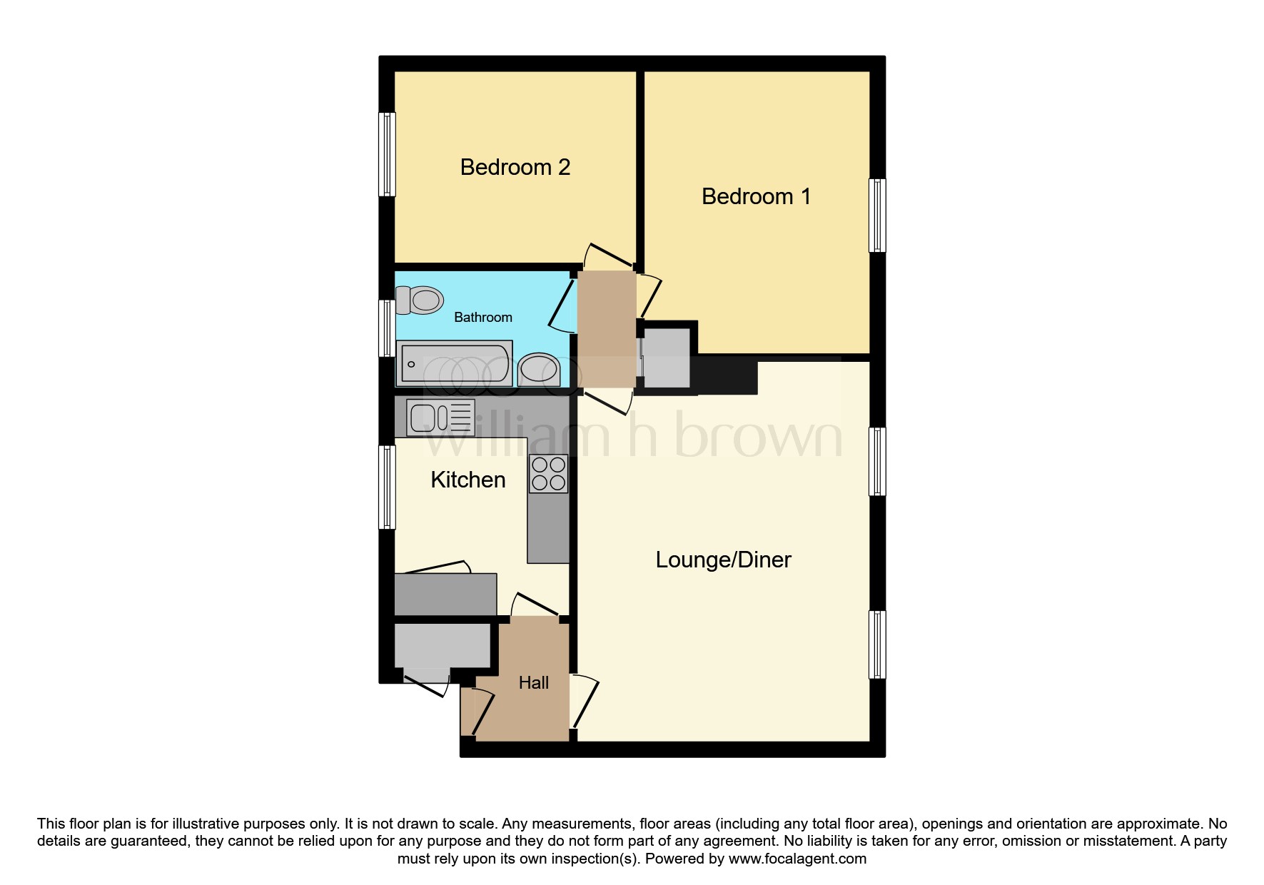 22, St. Valery Lane, King's Lynn floorplan
