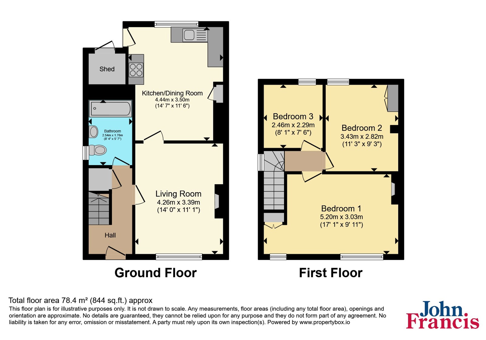90, Mountain Road, Ammanford floorplan