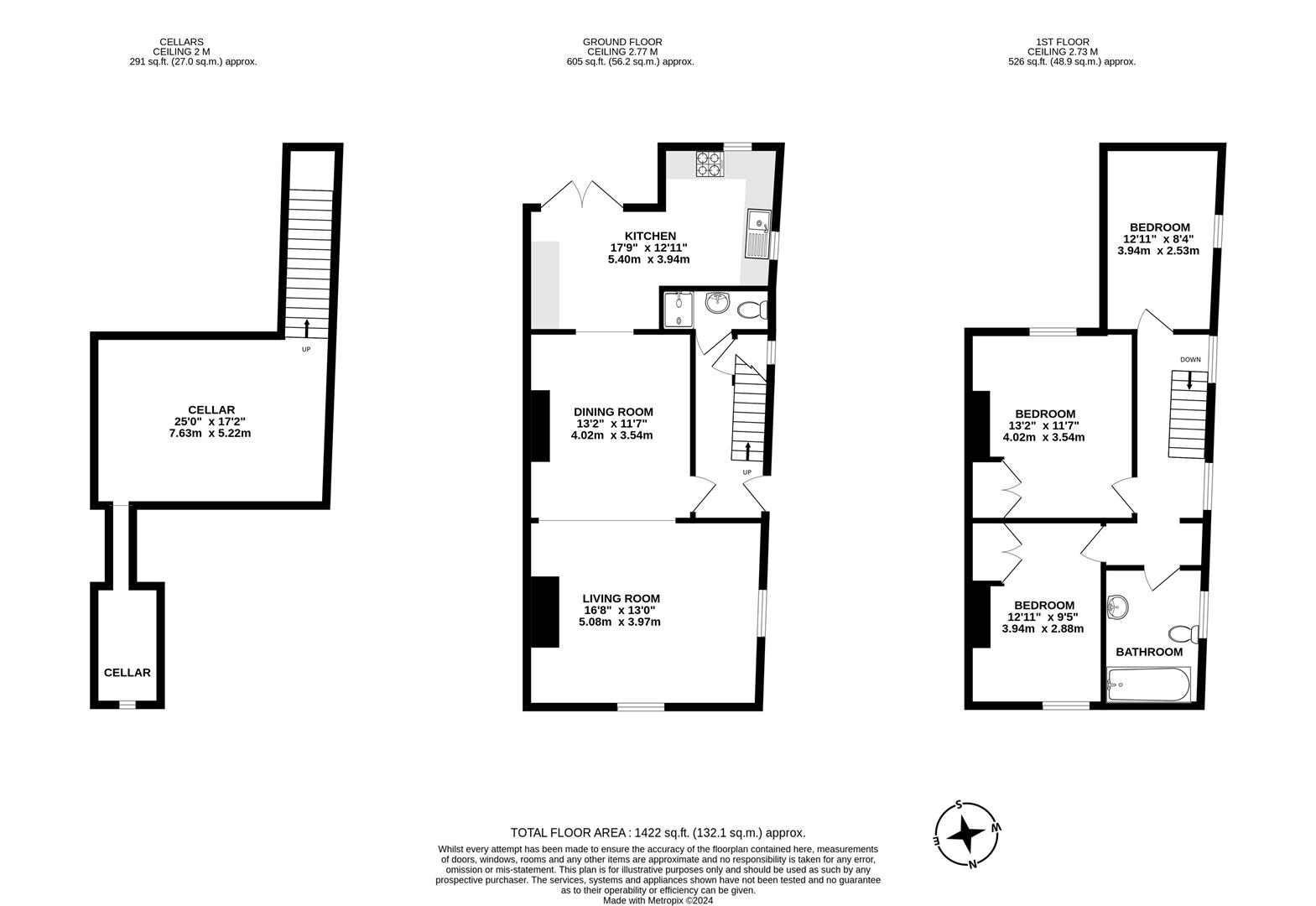 1, Havelock Street, Broomhall floorplan