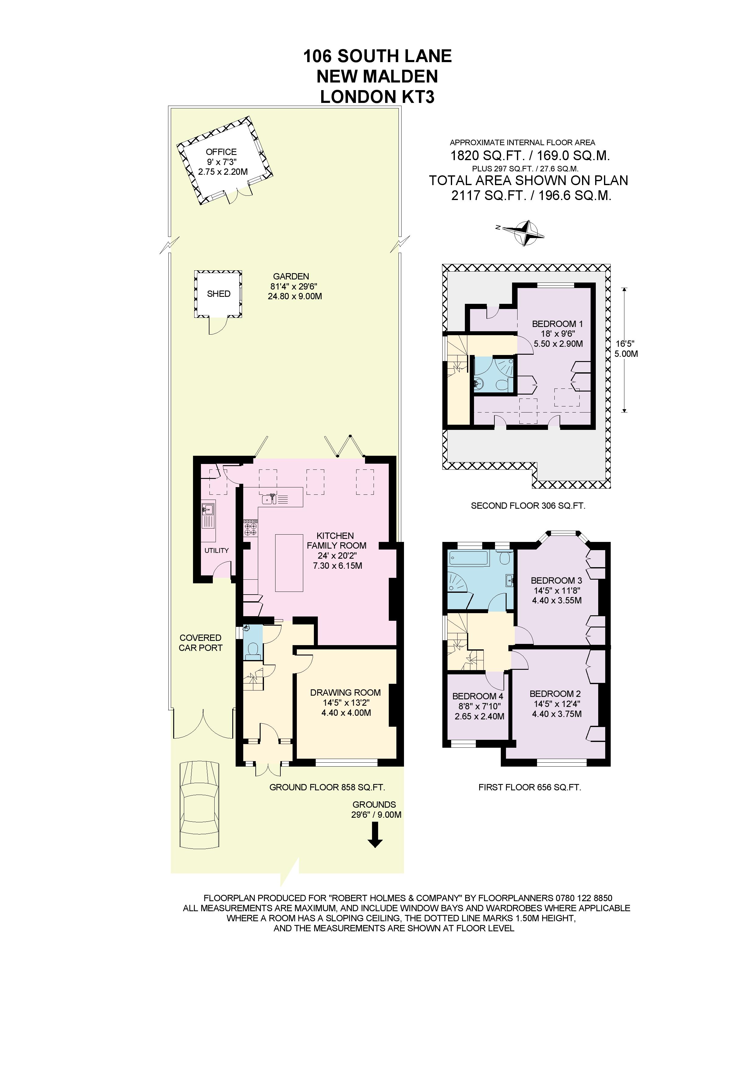 South Lane New Malden Kt3 4 Bedroom Semi Detached House For Sale Primelocation