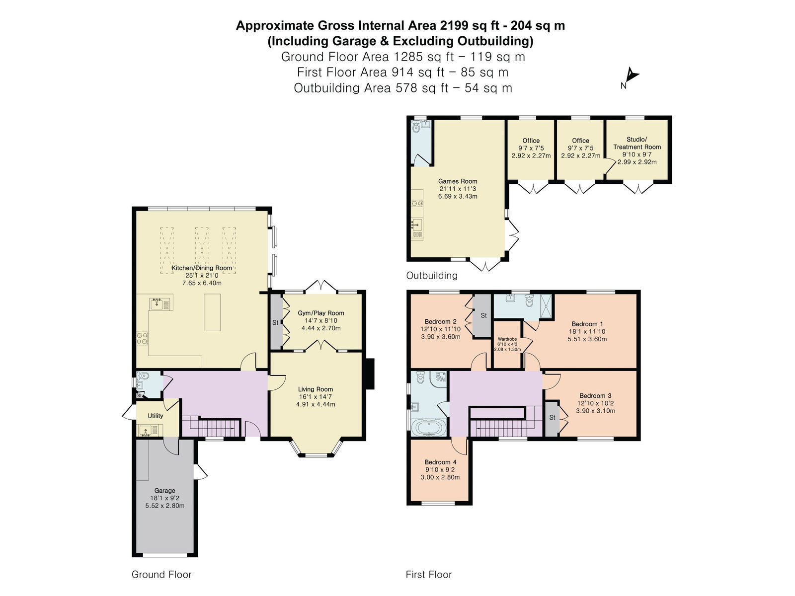 20, Gilmais, Bookham floorplan