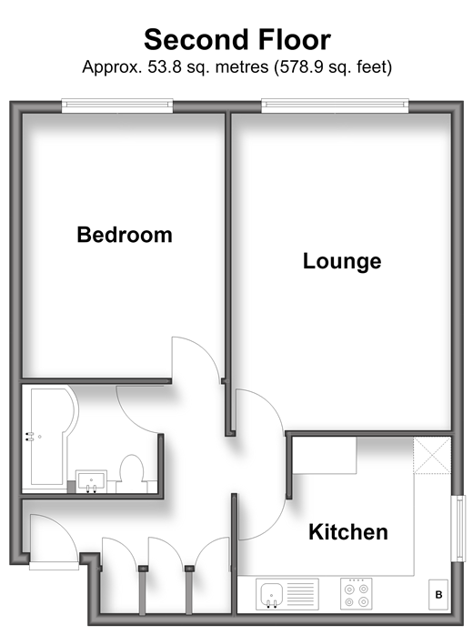 Worcester Road, Sutton floorplan