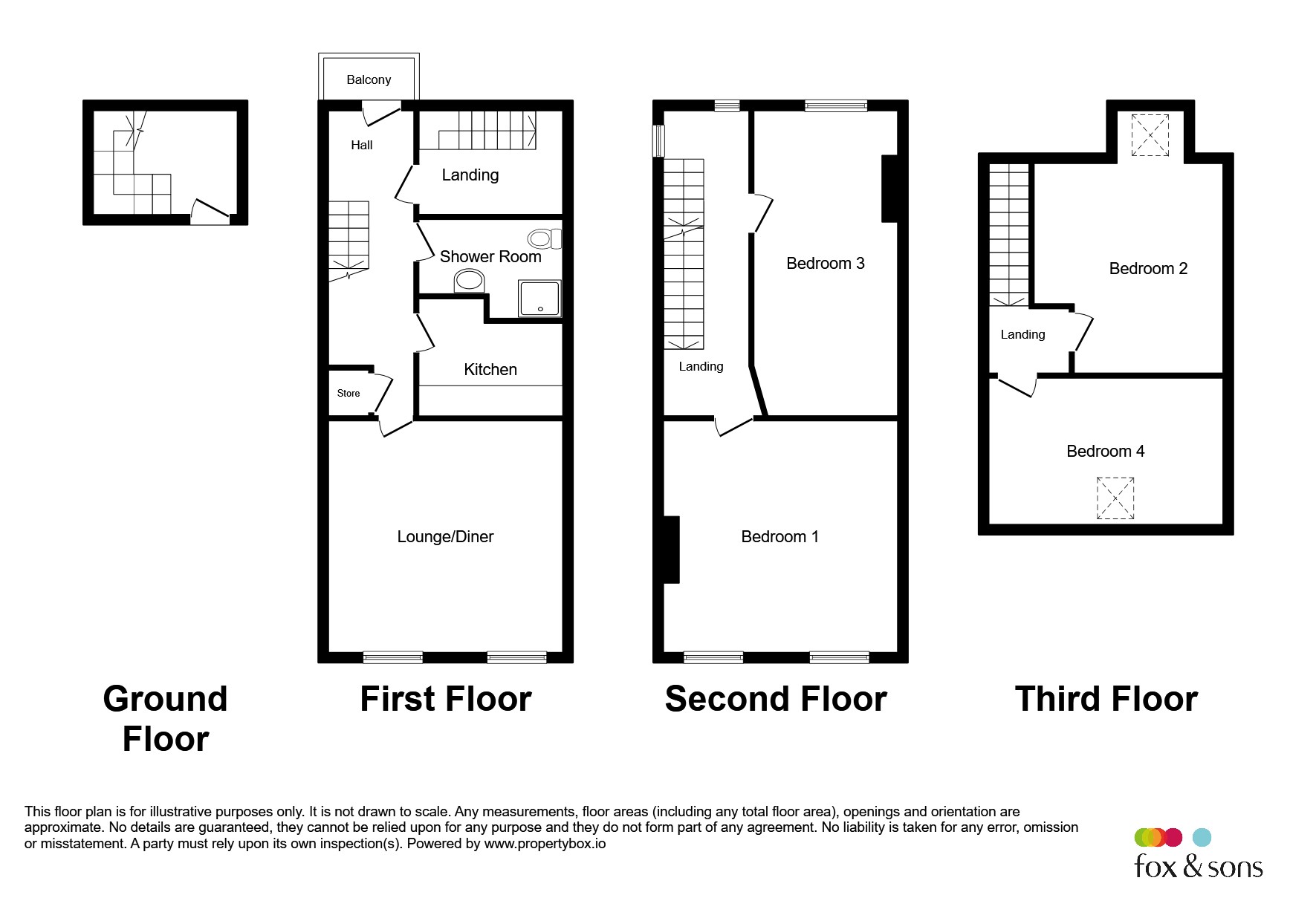 60, Middle Street, Yeovil floorplan