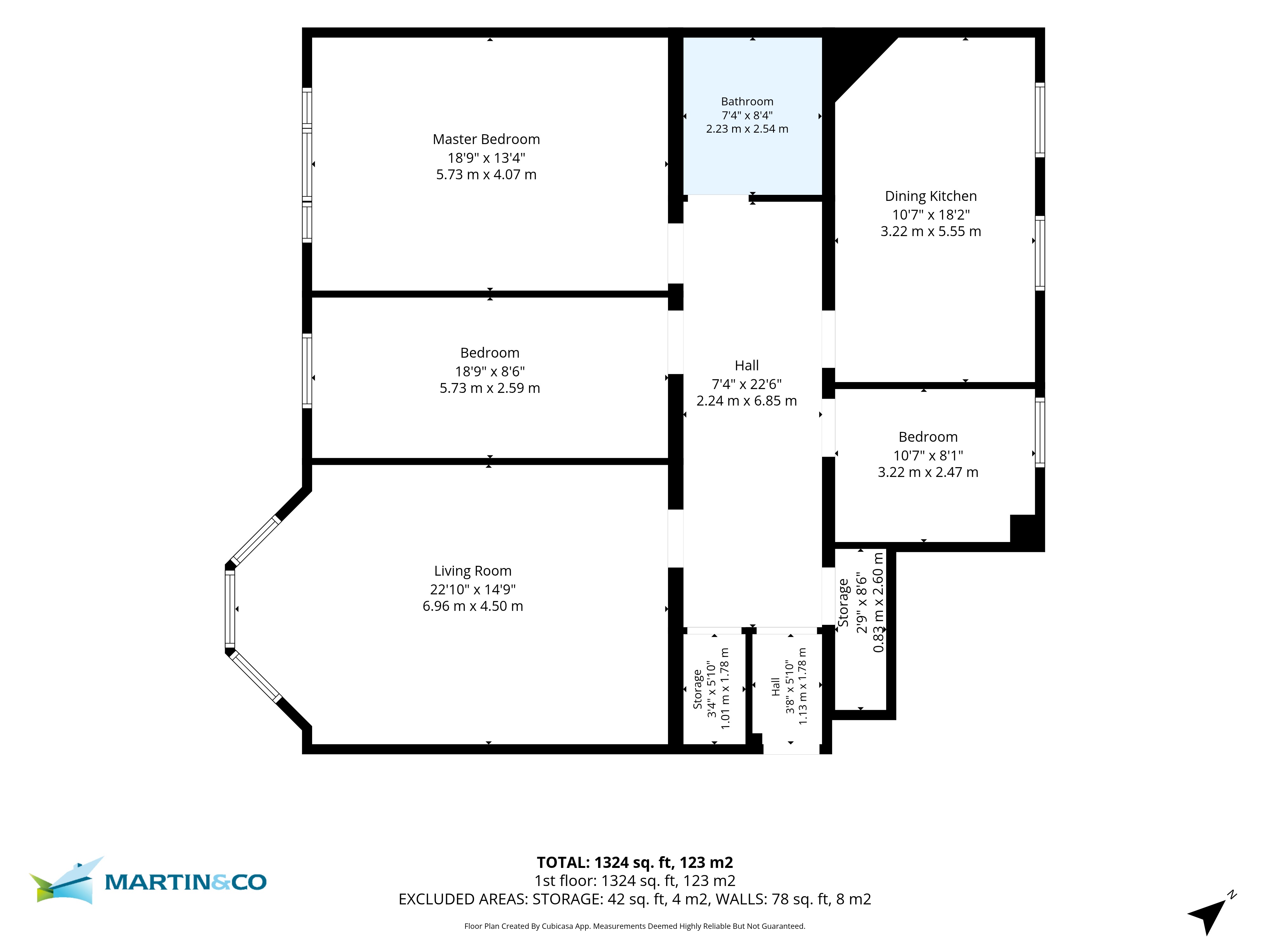 B/2, 160, Queens Drive, Glasgow floorplan
