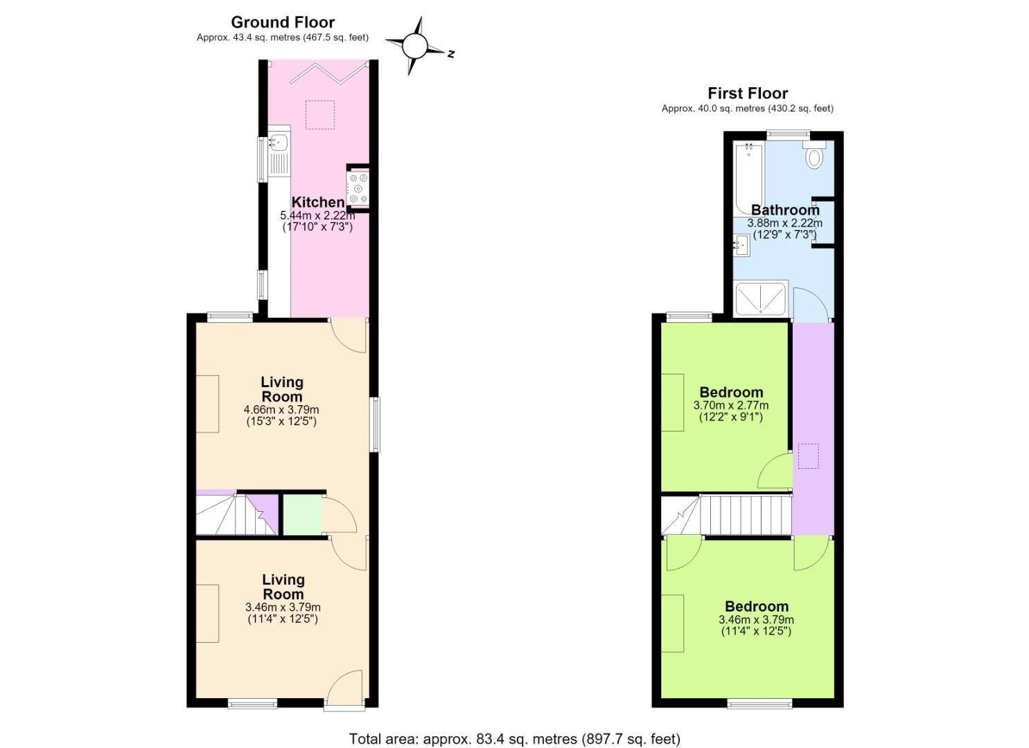 116, Glapton Road, Nottingham floorplan