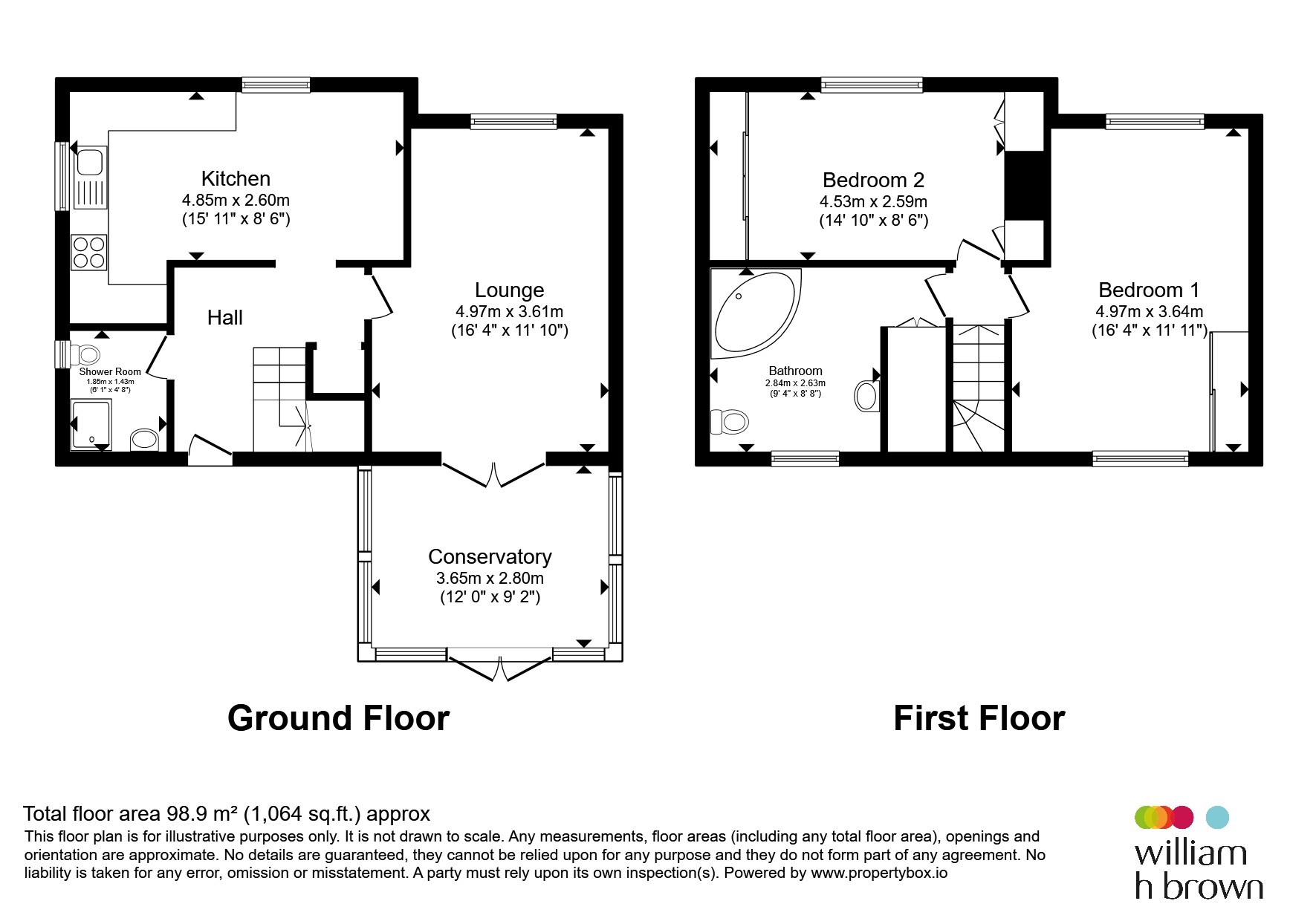 45, Firbeck Crescent, Worksop floorplan