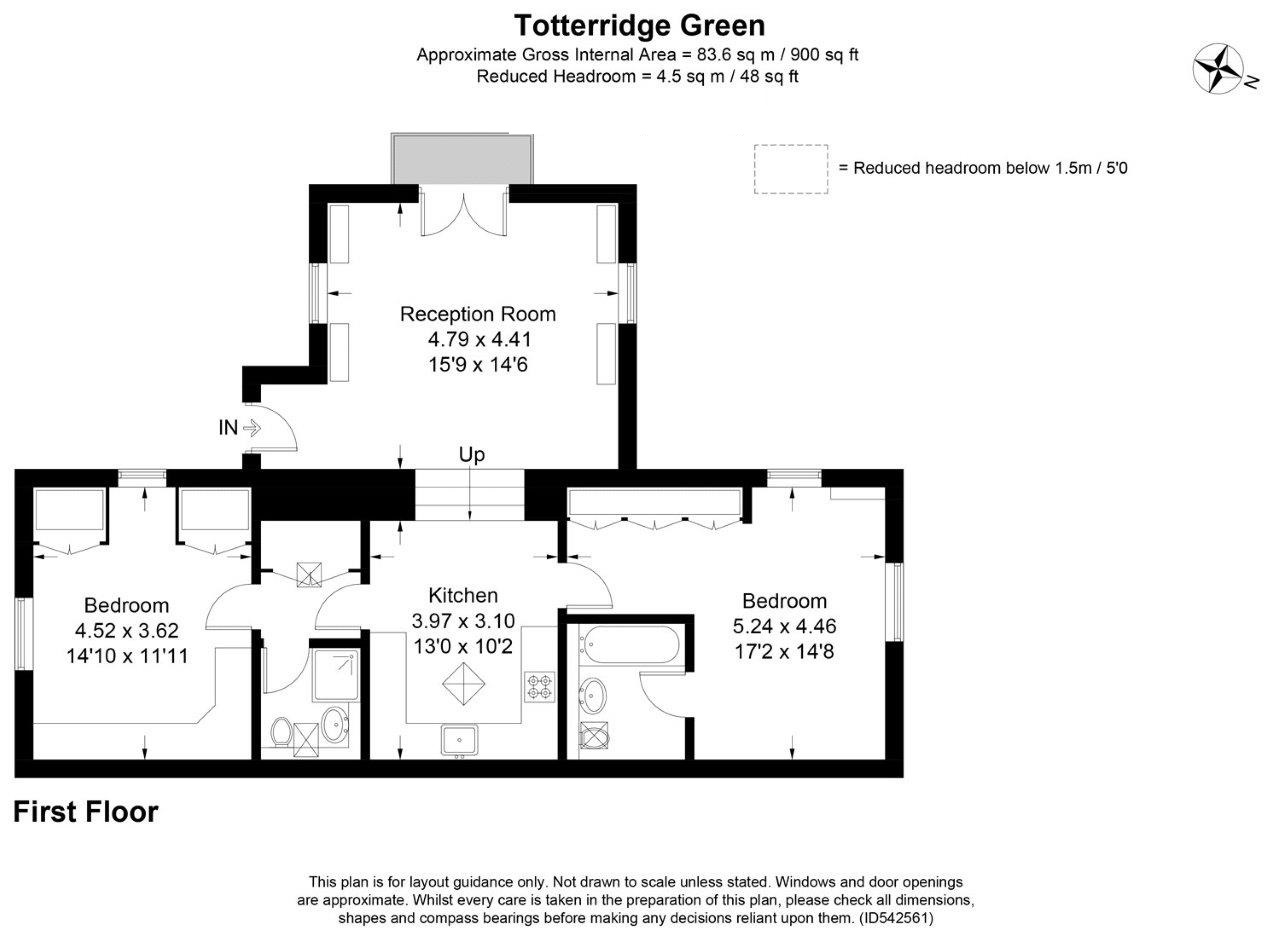 2 Bedrooms Flat to rent in Totteridge Green, London N20