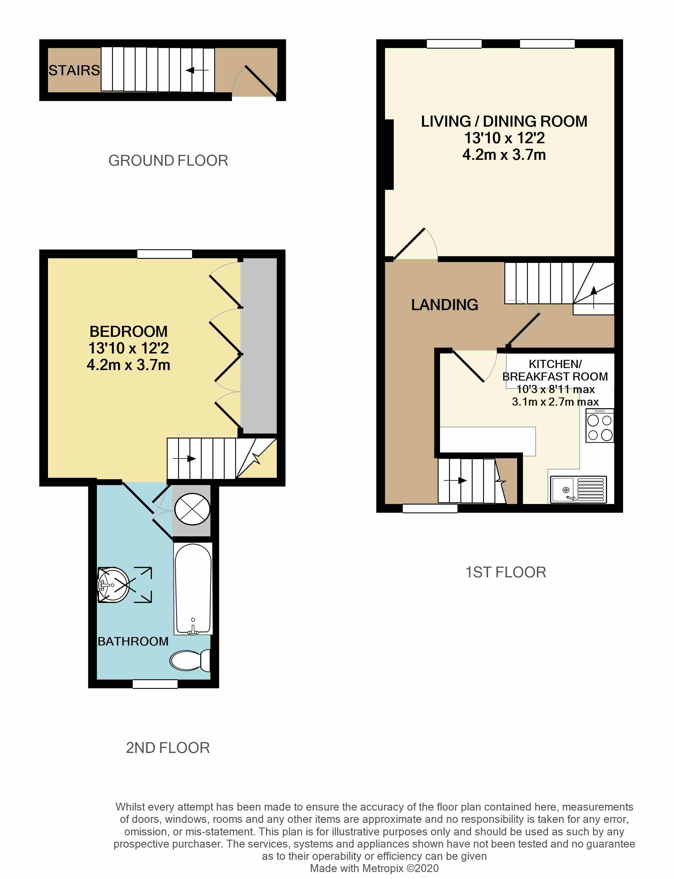 Roundhouse Mews, St. Thomas Park, Lymington, Hampshire SO41, 1 bedroom flat for sale 54953275