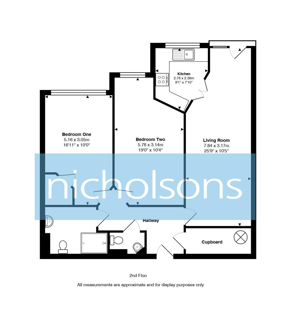 23, Kings Place, Fleet floorplan