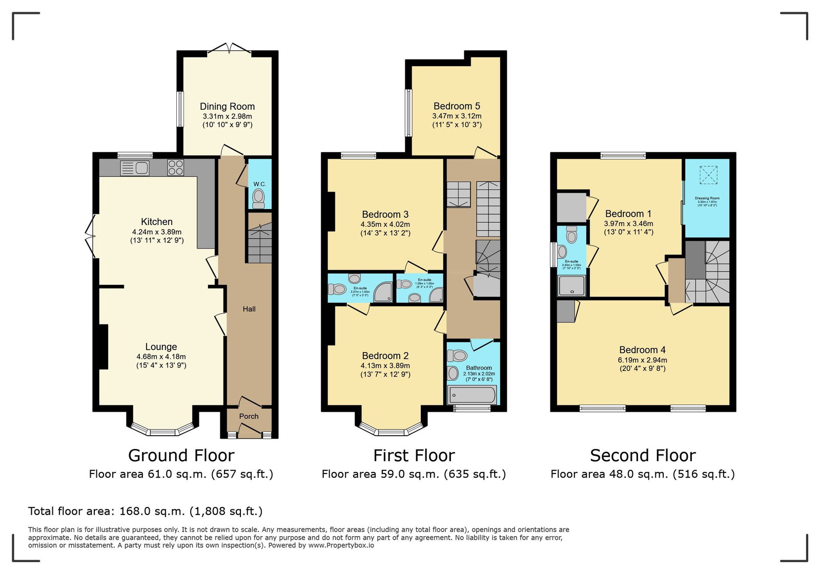 9, Caroline Road, Llandudno floorplan