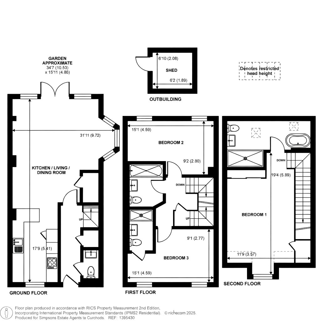 5, Albright Gardens, Walton-On-Thames floorplan