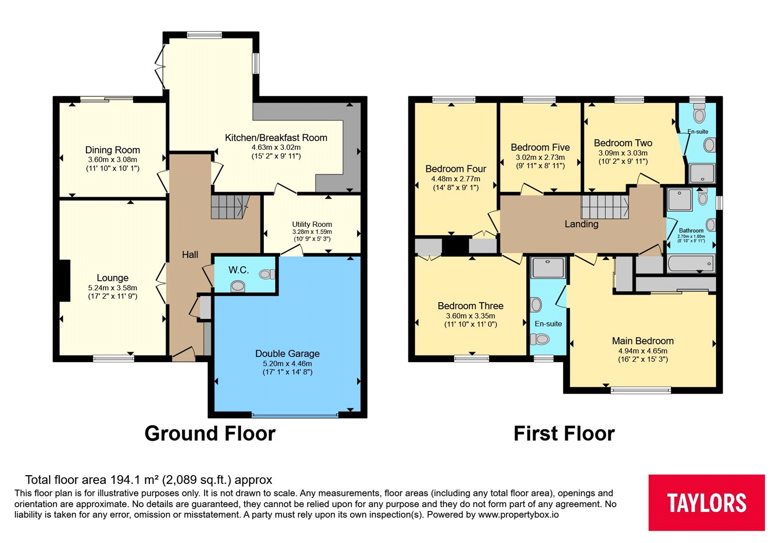 61, Johnson Road, Bristol floorplan