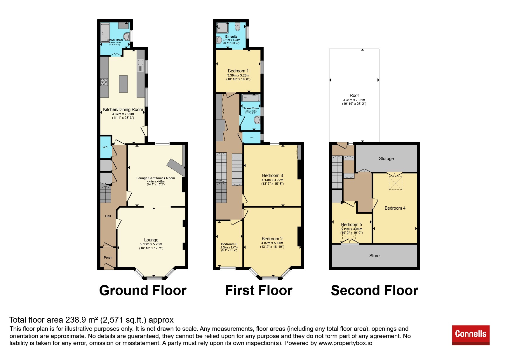 39, Lisson Grove, Plymouth floorplan