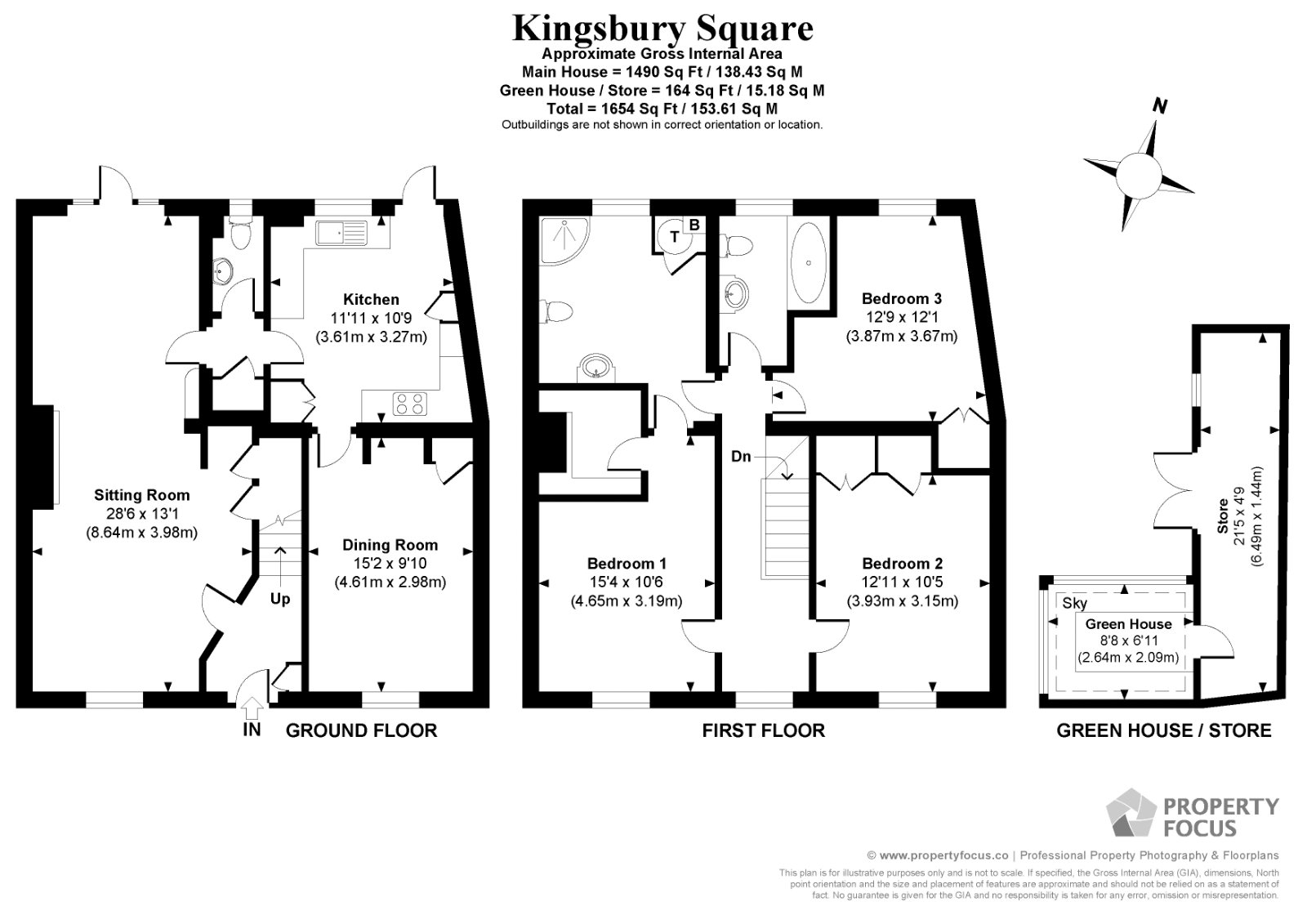 7, Kingsbury Square, Salisbury floorplan