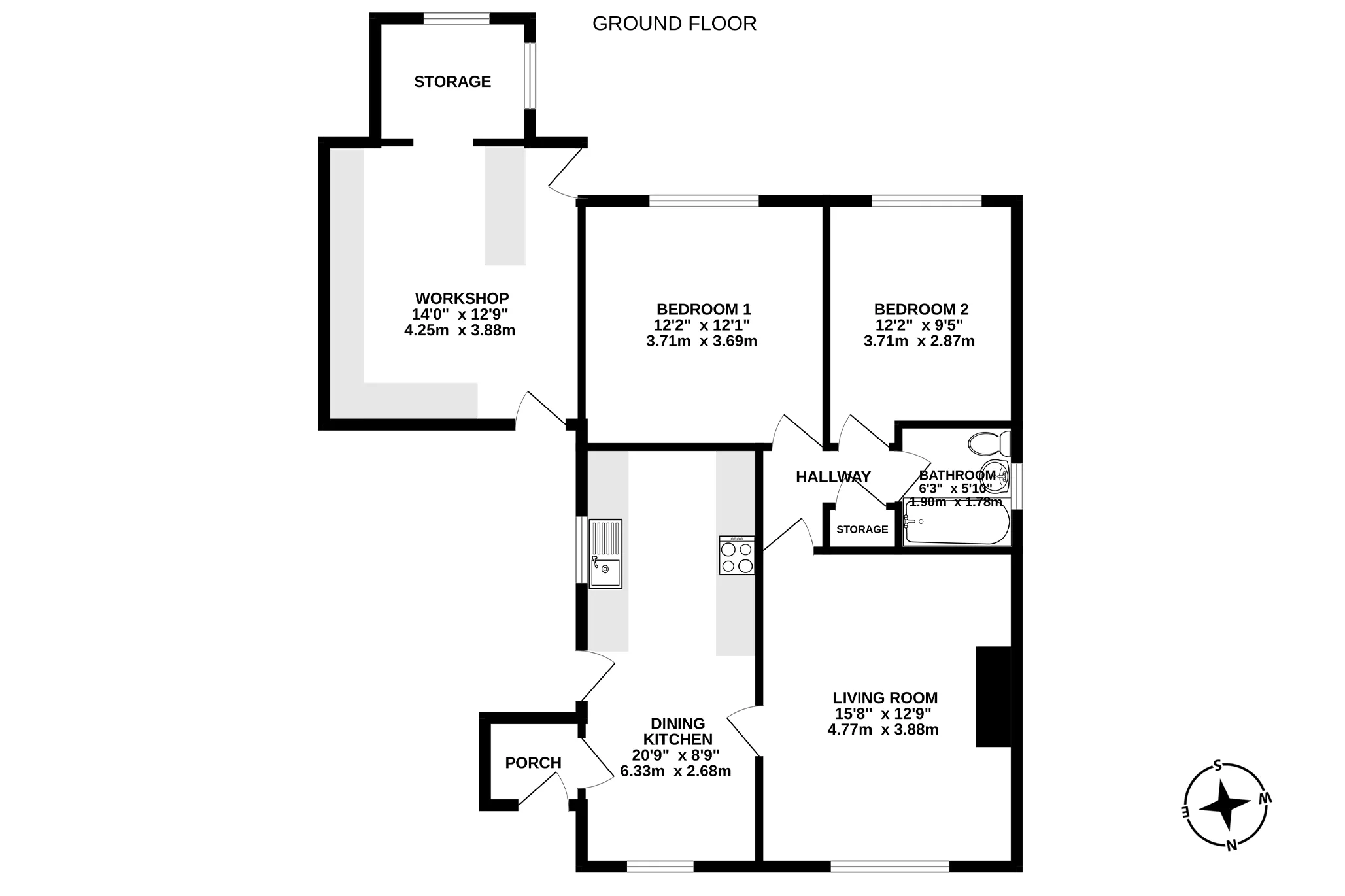 26, Greenlands Avenue, Ramsey floorplan