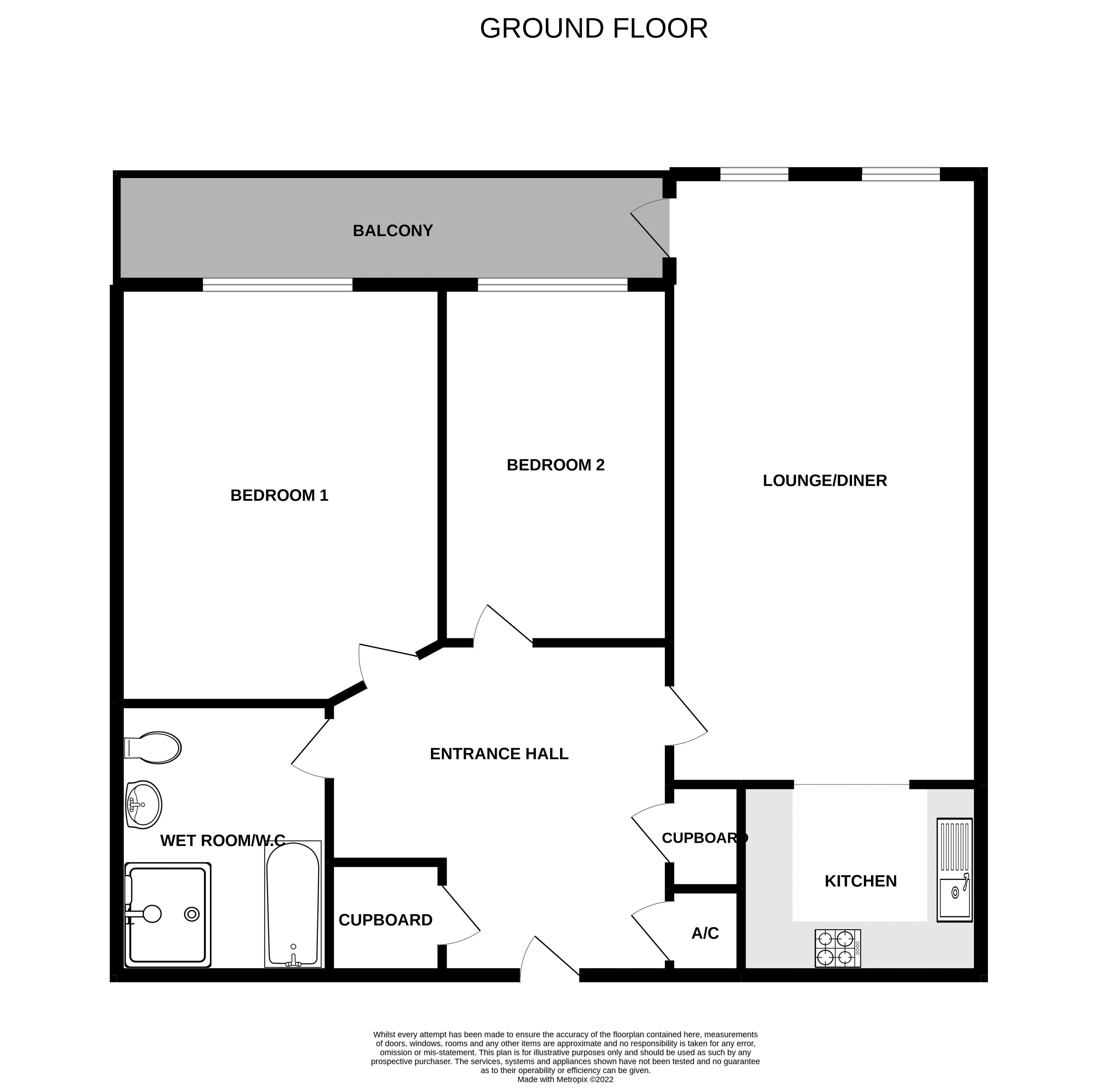Darnel Road, Waterlooville floorplan