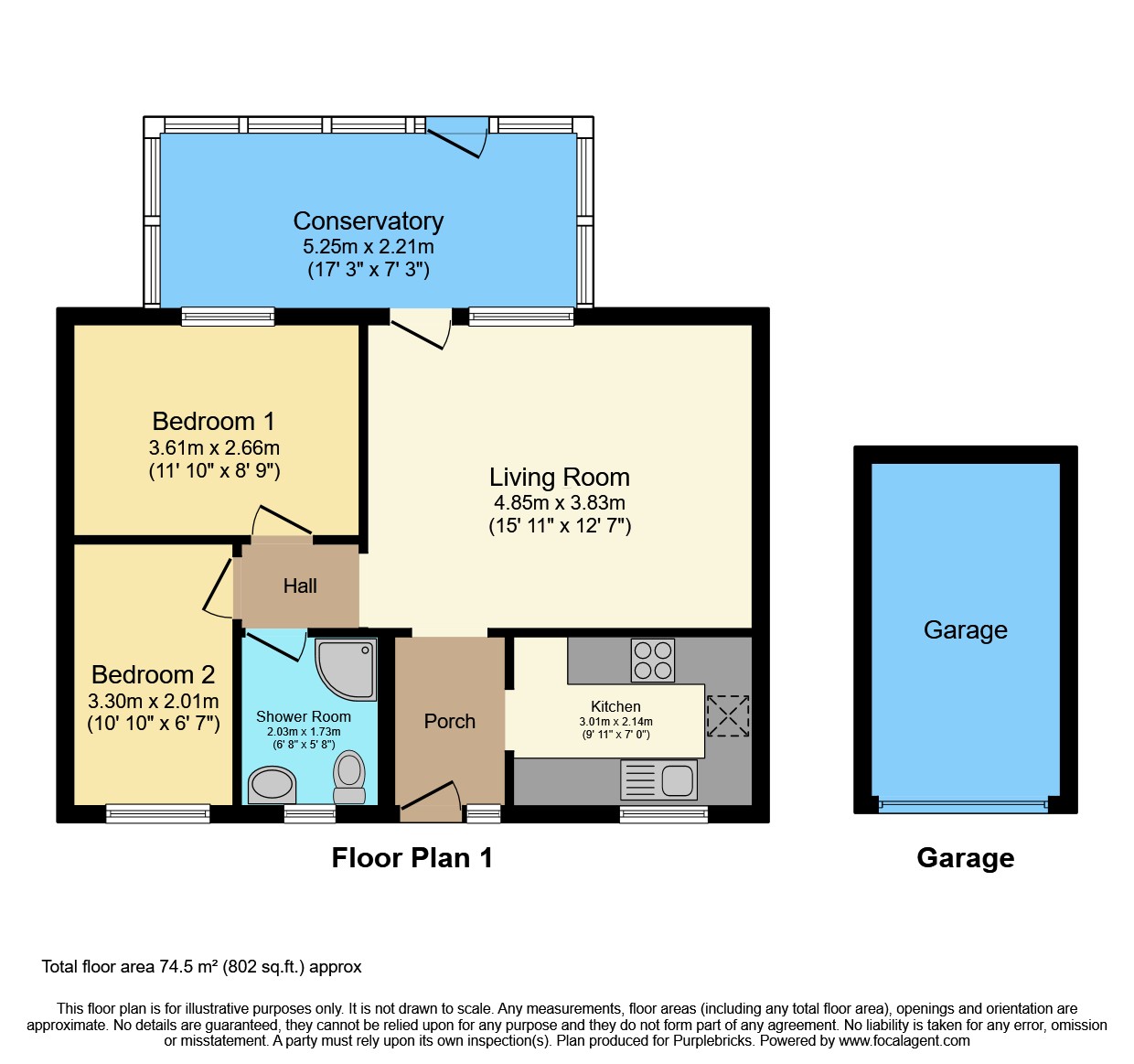 7, Arbourvale, St. Leonards-on-Sea floorplan