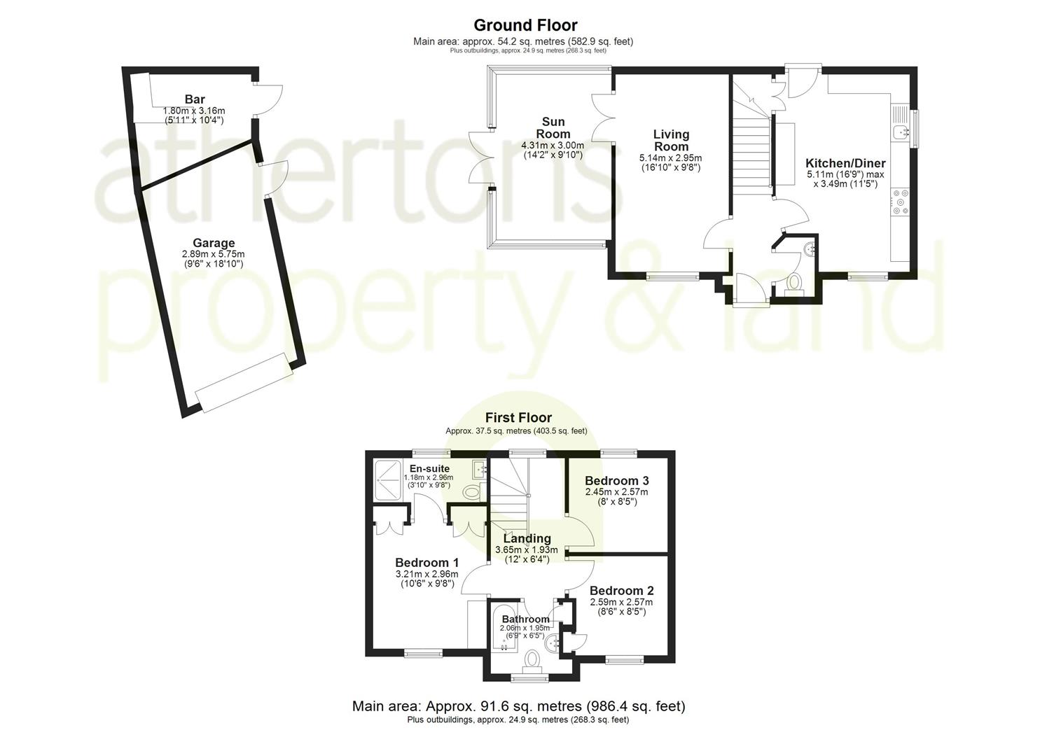 2, Daisy Hill Court, Huncoat floorplan