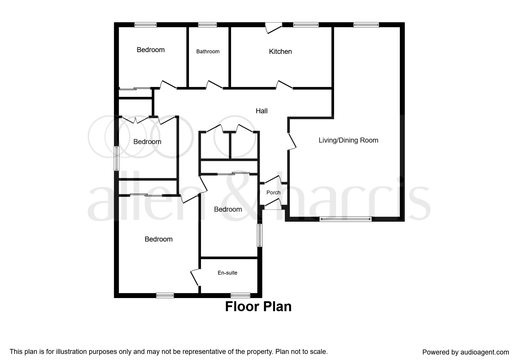 4 Bedrooms Detached bungalow for sale in Old Drove Road, Cambusbarron, Stirling FK7