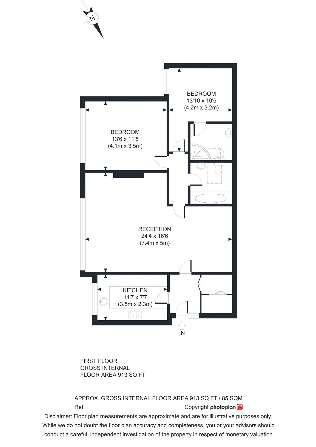12A, Glen Chess, Loudwater floorplan
