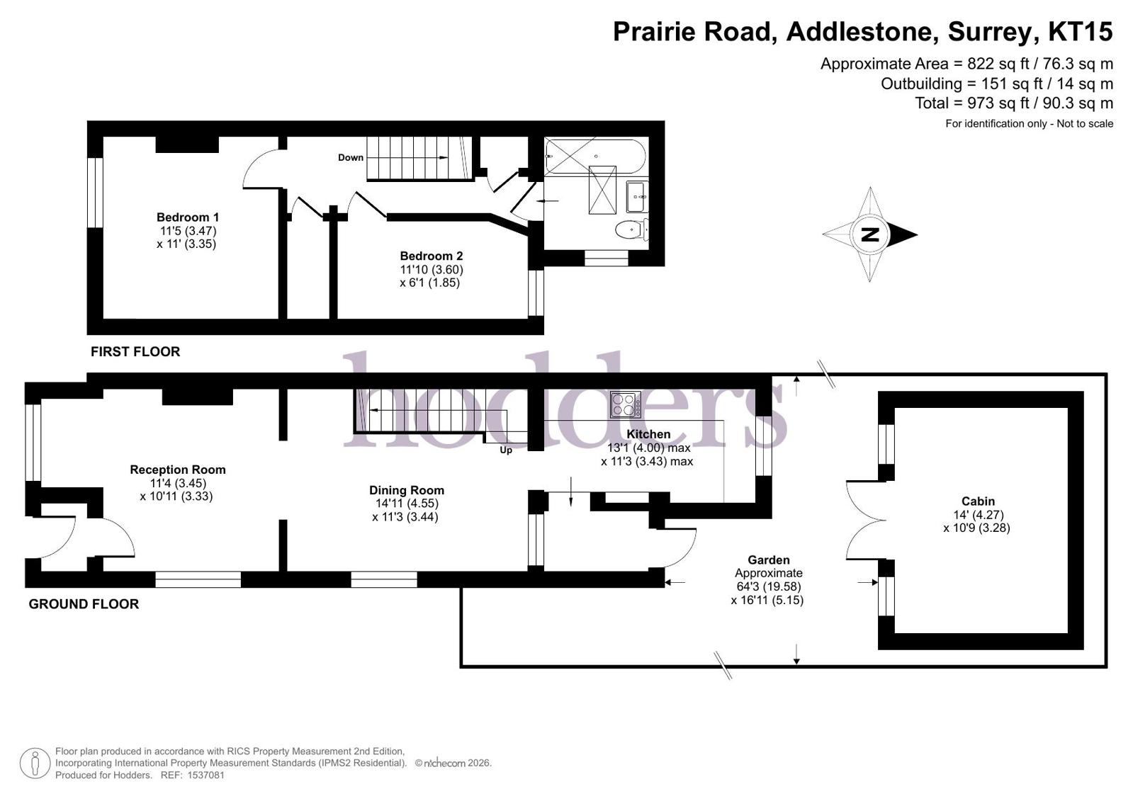 Prairie Road, Addlestone floorplan