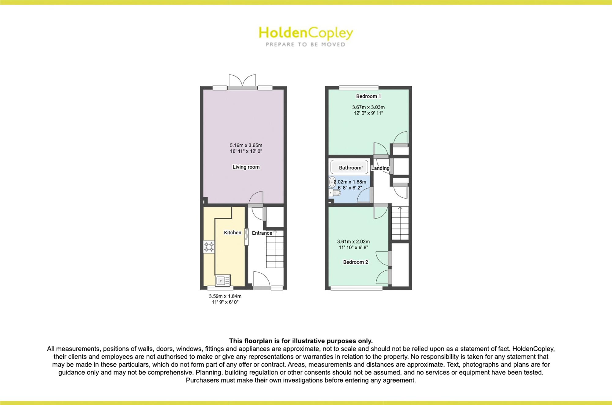 12 Ian Grove, Nottingham floorplan